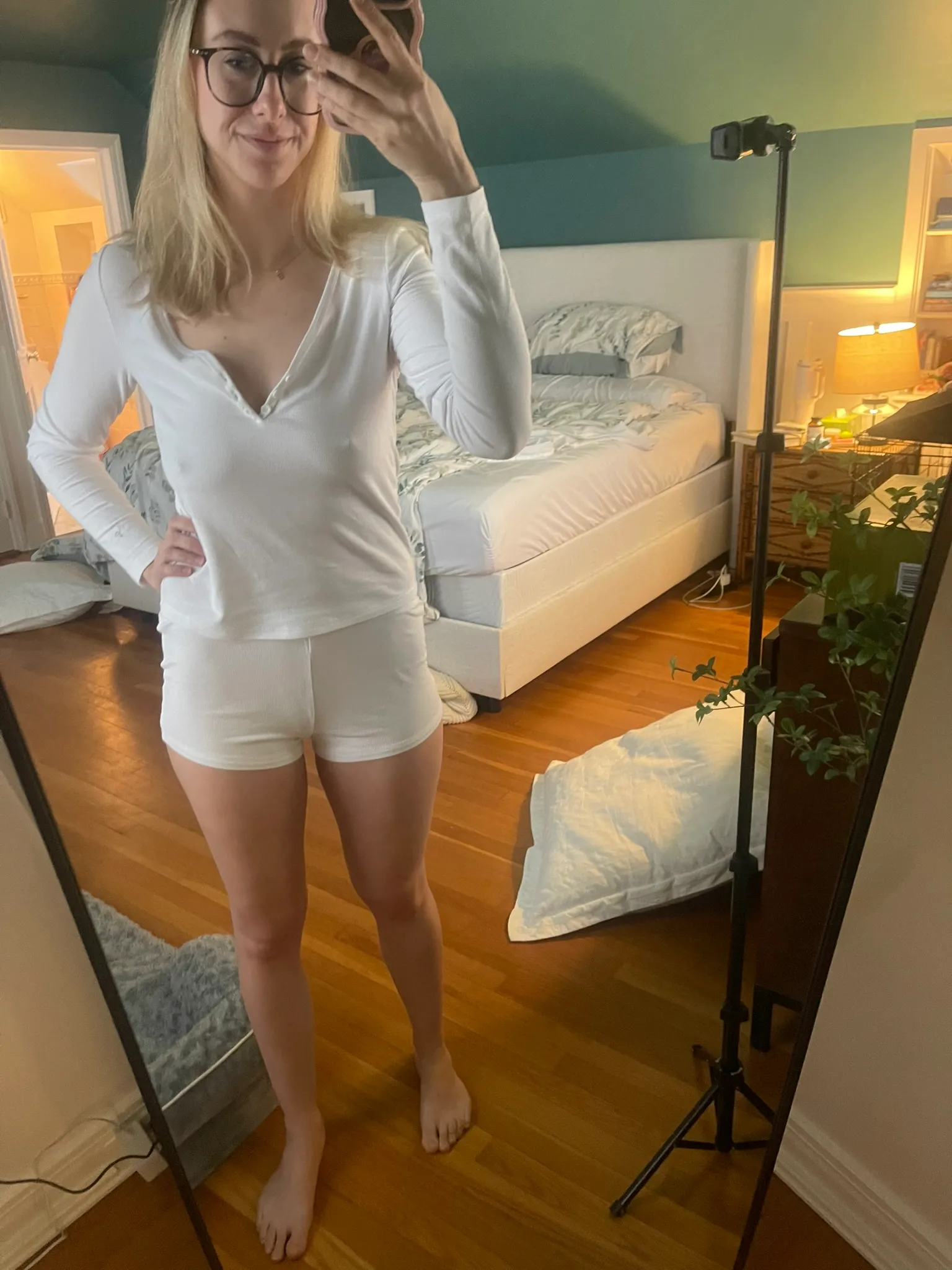 Melinda Godel, White on White